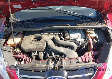 2013 Ford C-Max Hybrid Sel z USA, uszkodzony, nr VIN 1FADP5BU6DL536231